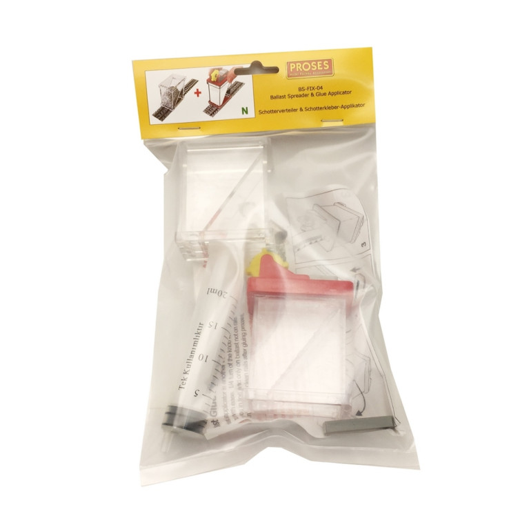 Combo épandeur et colleur de ballast-N 1/160-PROSES BS-FIX-04