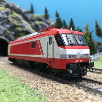 Locomotive E420A Ep V FS-HO 1/87-RIVAROSSI HR2765