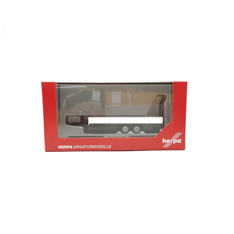 Remorque Plateau-HO 1/87-HERPA 76920