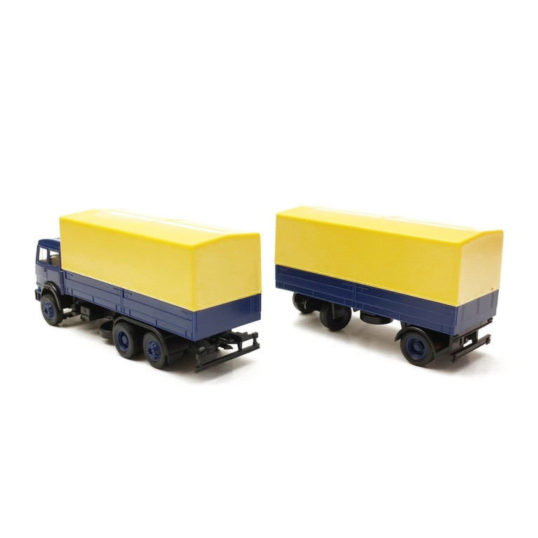 IVECO Magirus double remorque-HO 1/87-HERPA 309578