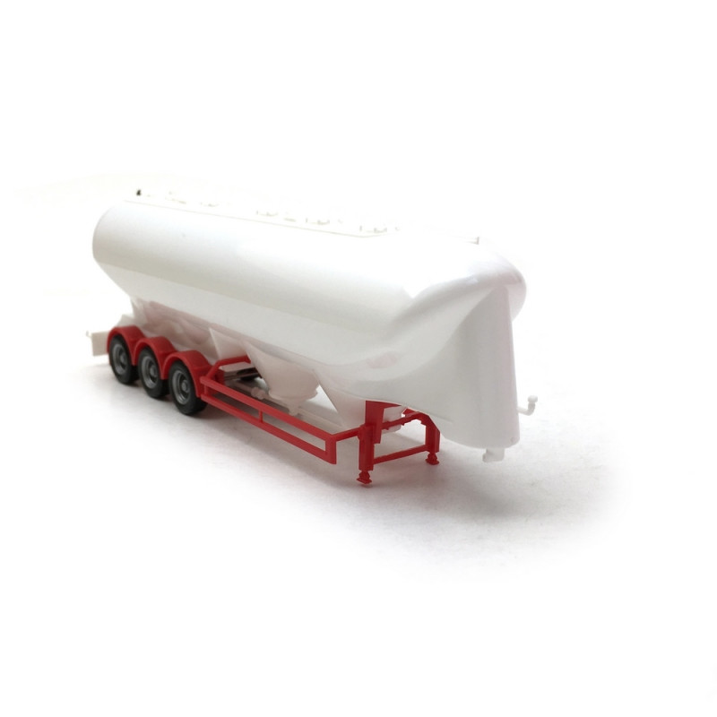 Remorque Semi Silo 55m3-HO 1/87-HERPA 075909-002