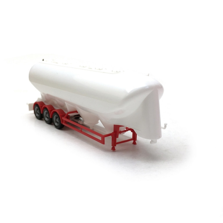 Remorque Semi Silo 55m3-HO 1/87-HERPA 075909-002