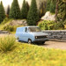 Ford Transit 80's Bleu-HO 1/87-HERPA 94863