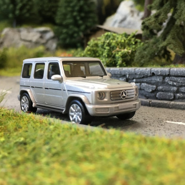 Mercedes Classe G - Gris métal-HO 1/87-HERPA 430623-002