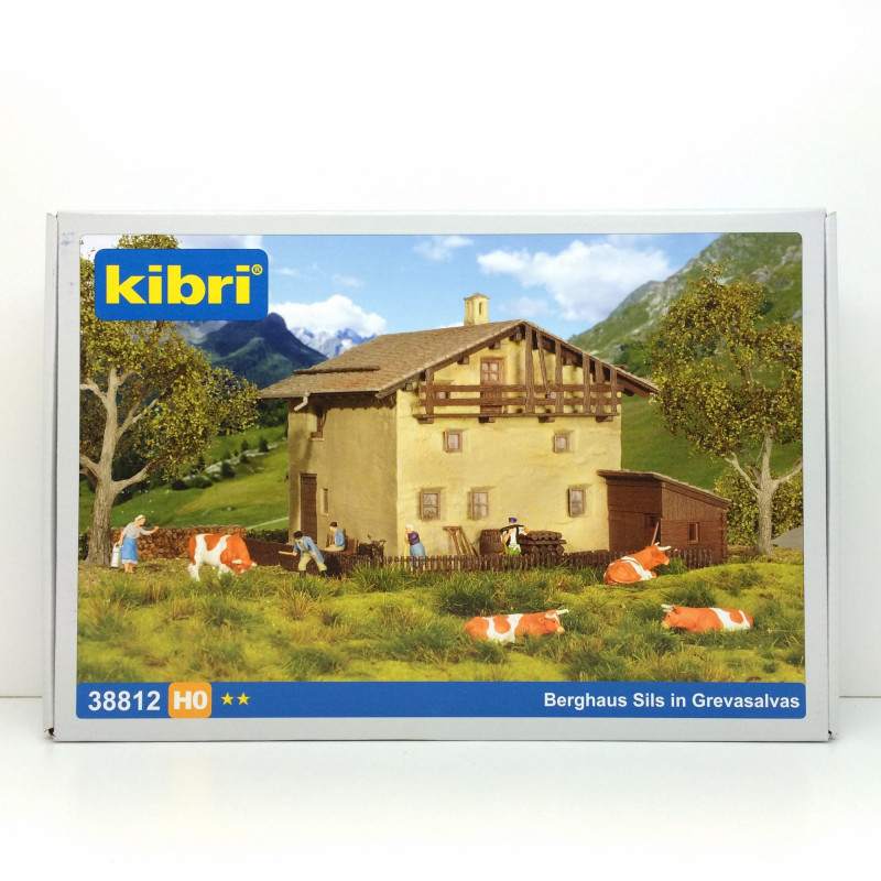 Chalet de montagne HO KIBRI 38812 modelisme ferroviaire et diorama neuf KIBRI