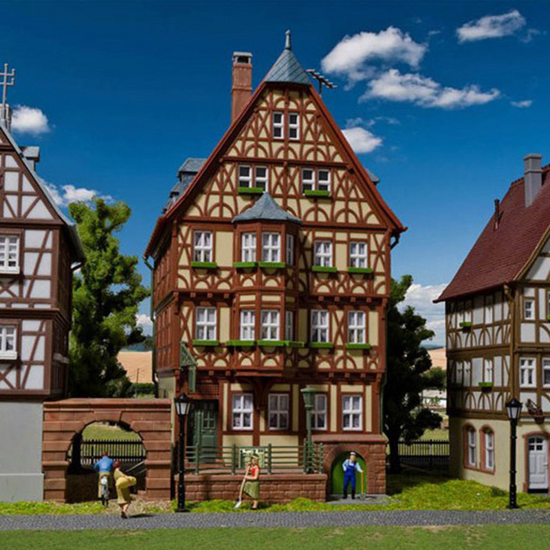 Maison de ville HO KIBRI 38902 modelisme ferroviaire et diorama neuf KIBRI