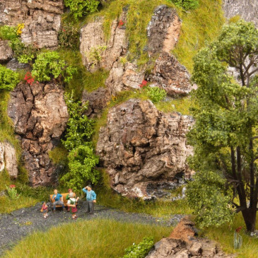 Coffret démarrage décor-HO 1/87-NOCH 60803