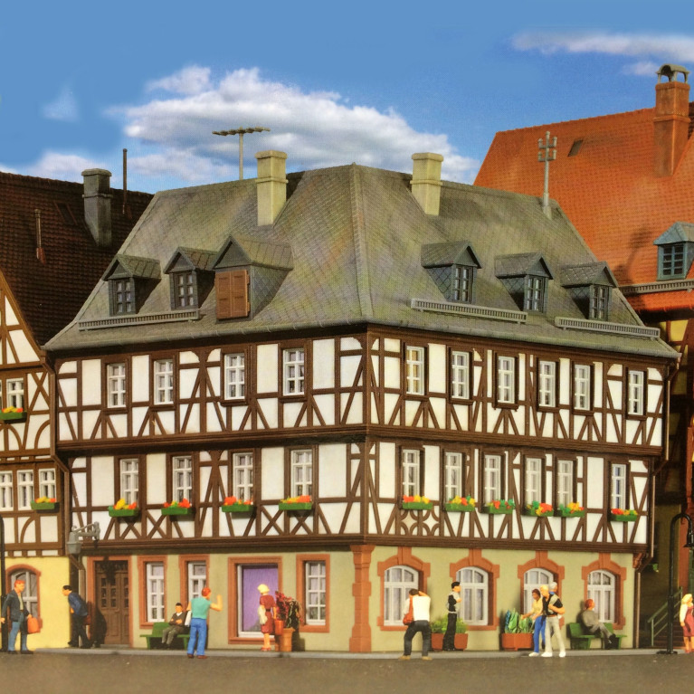 Maison de ville HO KIBRI 38904 modelisme ferroviaire et diorama neuf KIBRI
