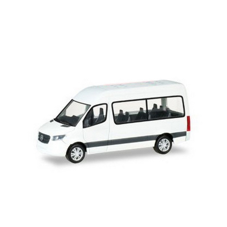 Mercedes Sprinter 18" Bus Blanc Kit-HO 1/87-HERPA 13468