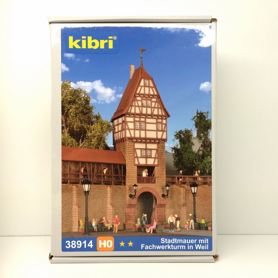 Mur d'enceinte HO KIBRI 38914 modelisme ferroviaire et diorama neuf KIBRI