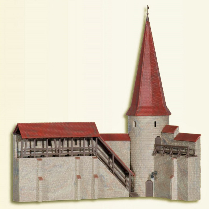 Mur d'enceinte HO KIBRI 38915 modelisme ferroviaire et diorama neuf KIBRI