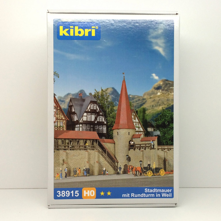 Mur d'enceinte HO KIBRI 38915 modelisme ferroviaire et diorama neuf KIBRI