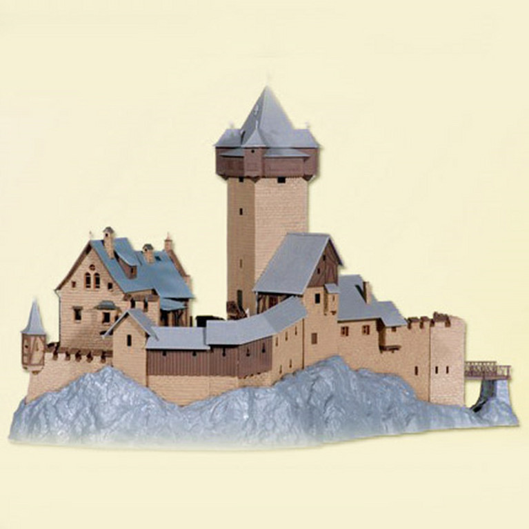 Château fort HO KIBRI 39010 modelisme ferroviaire et diorama neuf KIBRI