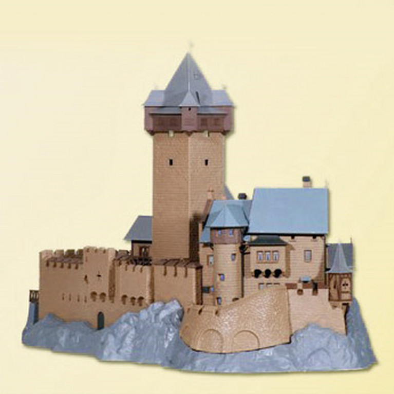 Château fort HO KIBRI 39010 modelisme ferroviaire et diorama neuf KIBRI