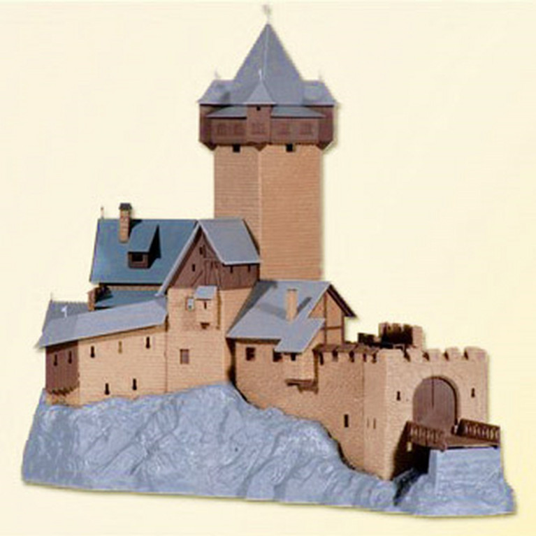 Château fort HO KIBRI 39010 modelisme ferroviaire et diorama neuf KIBRI