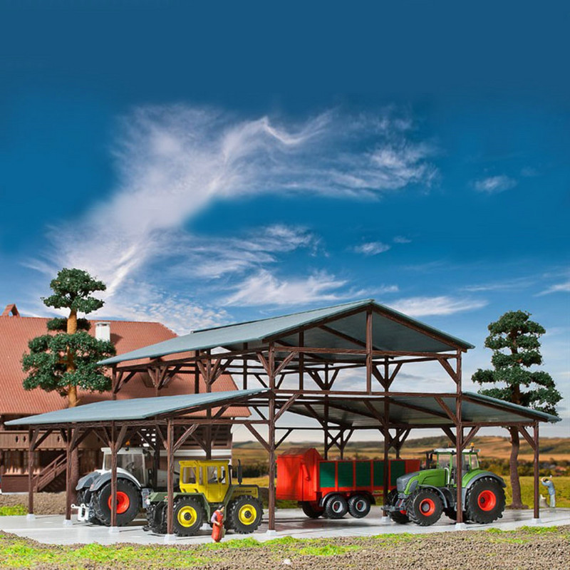 Grange agricole HO KIBRI 39095 modelisme ferroviaire et diorama neuf KIBRI