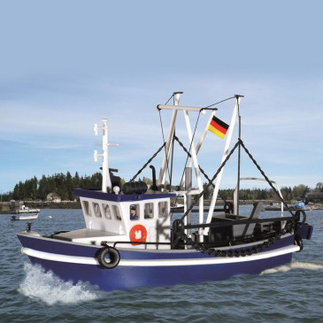 Bateau de pêche HO KIBRI 39161 modelisme ferroviaire et diorama neuf KIBRI