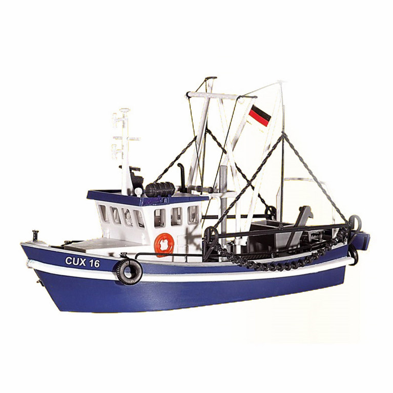 Bateau de pêche HO KIBRI 39161 modelisme ferroviaire et diorama neuf KIBRI