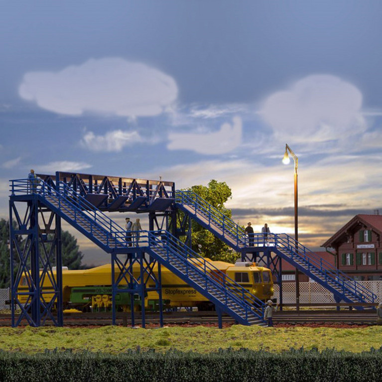 Passerelle piétons HO KIBRI 39301 modelisme ferroviaire et diorama neuf KIBRI
