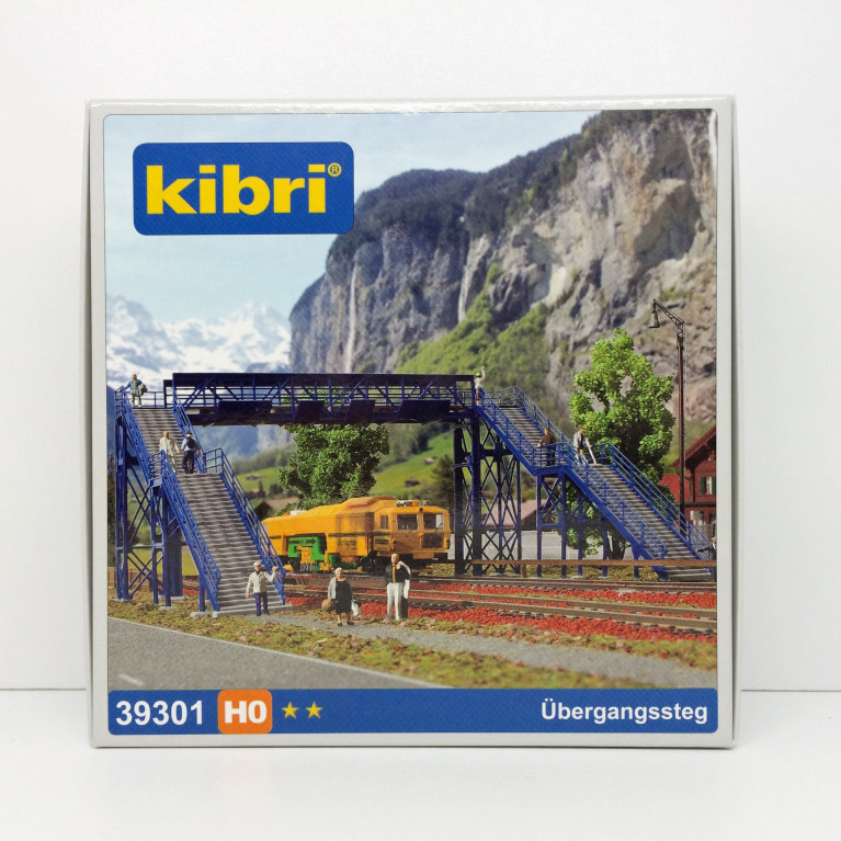 Passerelle piétons HO KIBRI 39301 modelisme ferroviaire et diorama neuf KIBRI