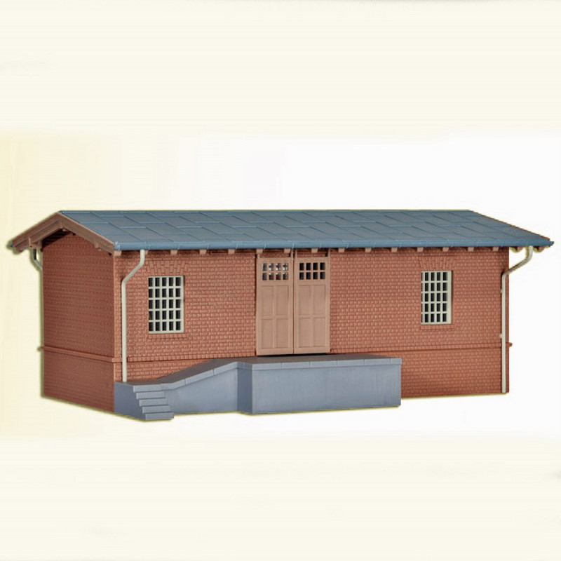 Hangar à marchandises HO KIBRI 39306 modelisme ferroviaire diorama neuf KIBRI