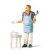 L'homme au Barbecue-HO 1/87-PREISER 28055