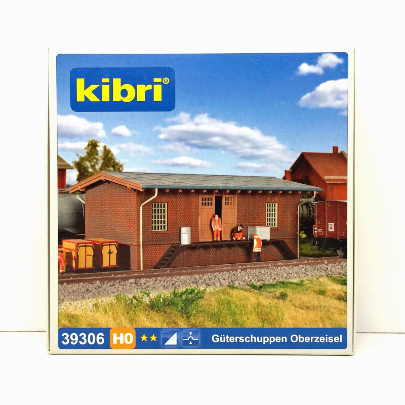Hangar à marchandises HO KIBRI 39306 modelisme ferroviaire diorama neuf KIBRI