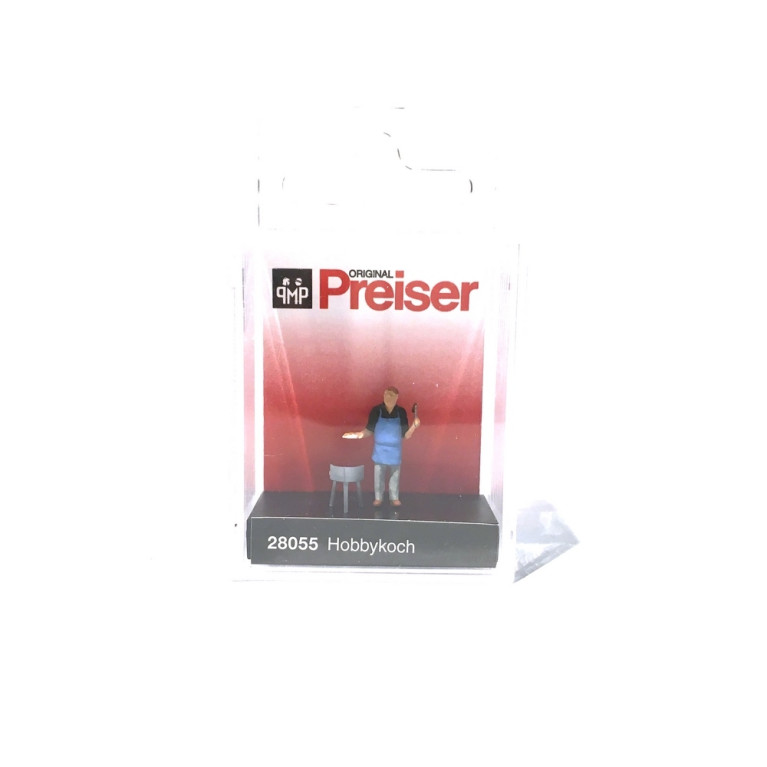 L'homme au Barbecue-HO 1/87-PREISER 28055