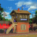 Poste d'aiguillage HO KIBRI 39308 modelisme ferroviaire diorama neuf KIBRI