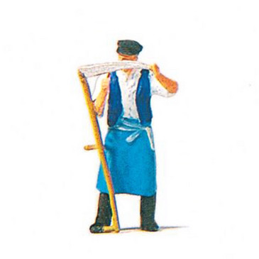Paysan et sa faux-HO 1/87-PREISER 28041