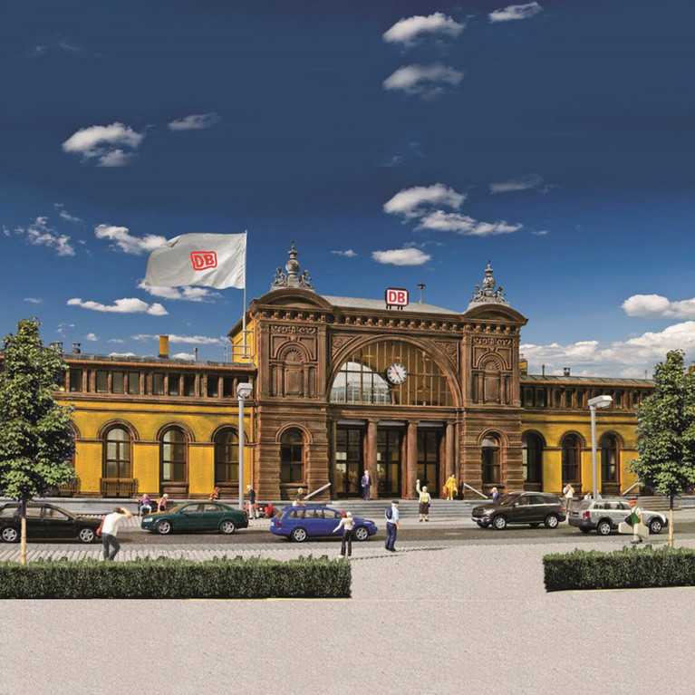 Grande gare HO KIBRI 39373 modelisme ferroviaire diorama neuf KIBRI