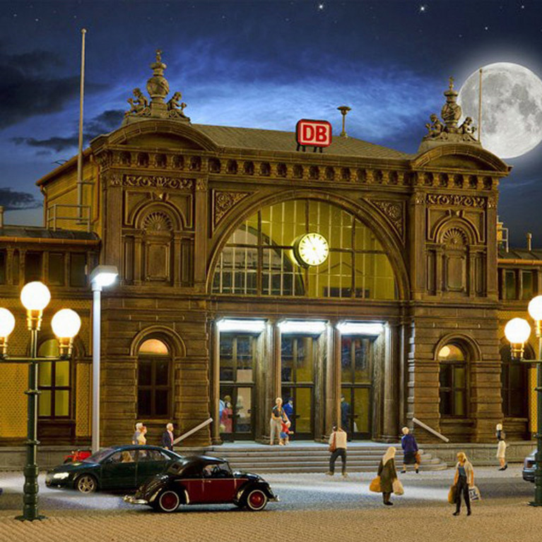 Grande gare HO KIBRI 39373 modelisme ferroviaire diorama neuf KIBRI