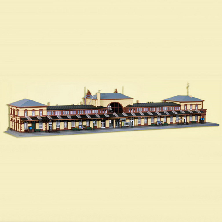 Grande gare HO KIBRI 39373 modelisme ferroviaire diorama neuf KIBRI