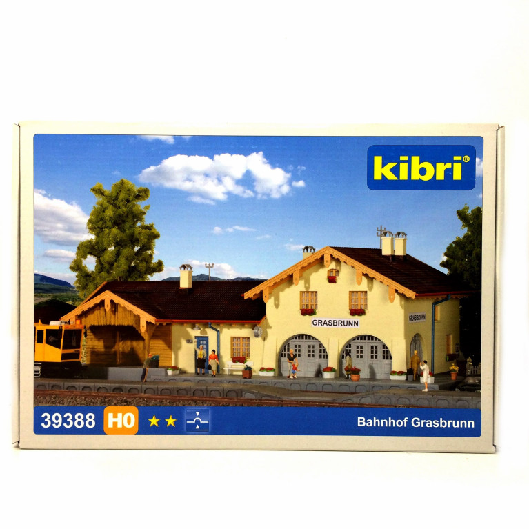 Gare de village HO KIBRI 39388 modelisme ferroviaire diorama neuf KIBRI