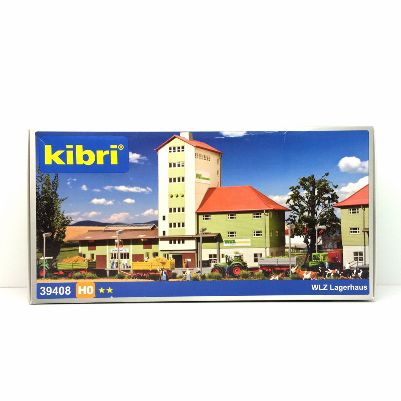 Bâtiment Industriel Kibri HO 9205 - Parc D'activités Gewerbe Industriepark - Décor Train Miniature