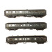 3 Voitures Express Nord B7, C9 et C11 (2CL/3CL) Sncf Ep III -HO 1/87-LSMODELS 40325