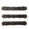 3 Voitures Express Nord B7, C9 et C11 (2CL/3CL) Sncf Ep III -HO 1/87-LSMODELS 40325