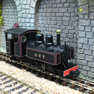 Locomotive Baldwin Class 10-12-D Glyn Valley Tramway -OO 1/76-Bachmann 391-029