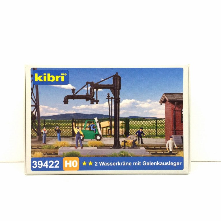 2 Robinets mobiles HO KIBRI 39422 modelisme ferroviaire diorama neuf KIBRI