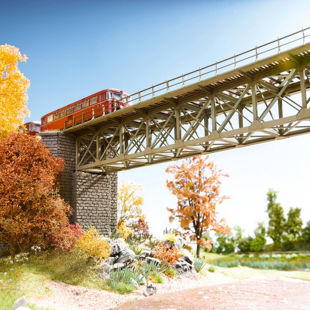 Pont Pola 807 Voie Etroite HO 1:87 - Maquette Plastique Vintage à Monter