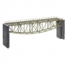 Pont Arche Inversée en treillis d'acier-HO-1/87-NOCH 67027