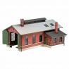 Remise locomotive HO KIBRI 39436 modelisme ferroviaire diorama neuf KIBRI