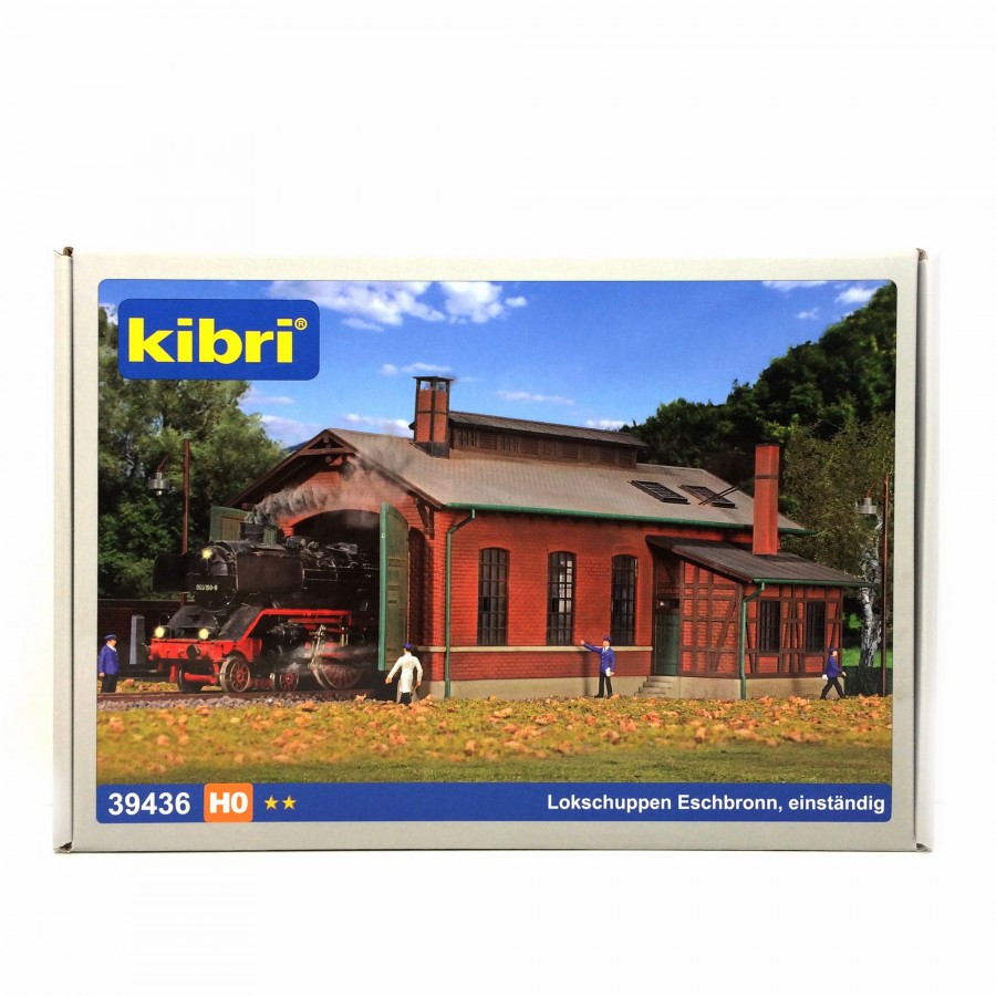 Remise locomotive HO KIBRI 39436 modelisme ferroviaire diorama neuf KIBRI