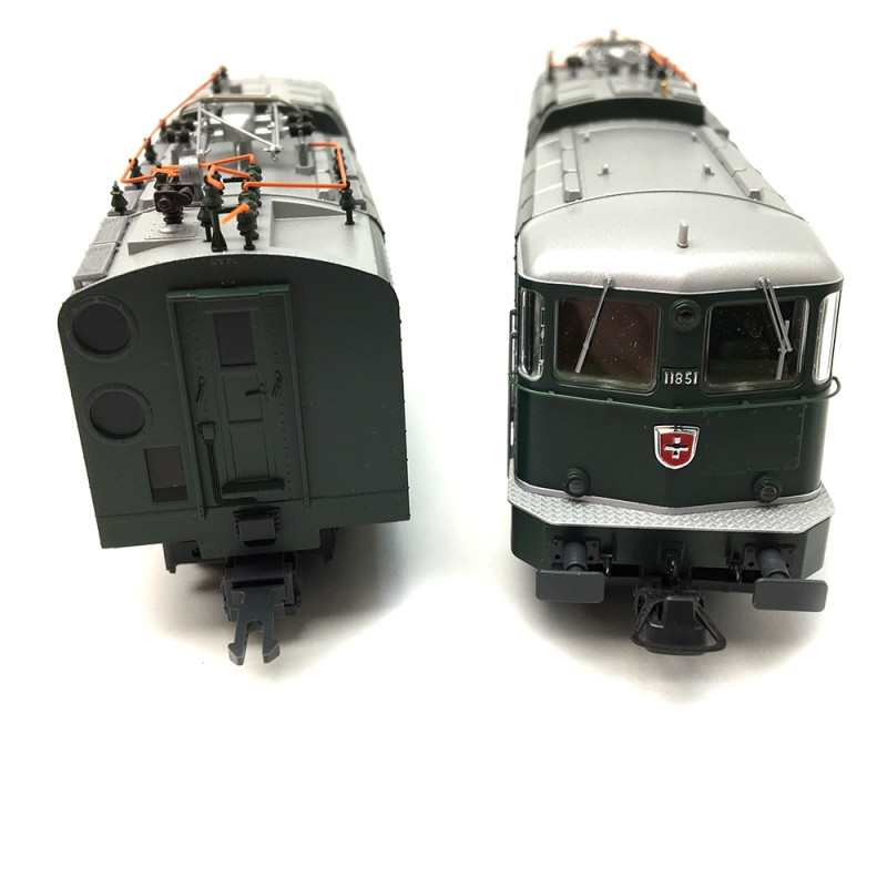 Locomotive électrique Ae 8/14 11852 CFF 3R AC - MARKLIN 38590 -HO 1/87