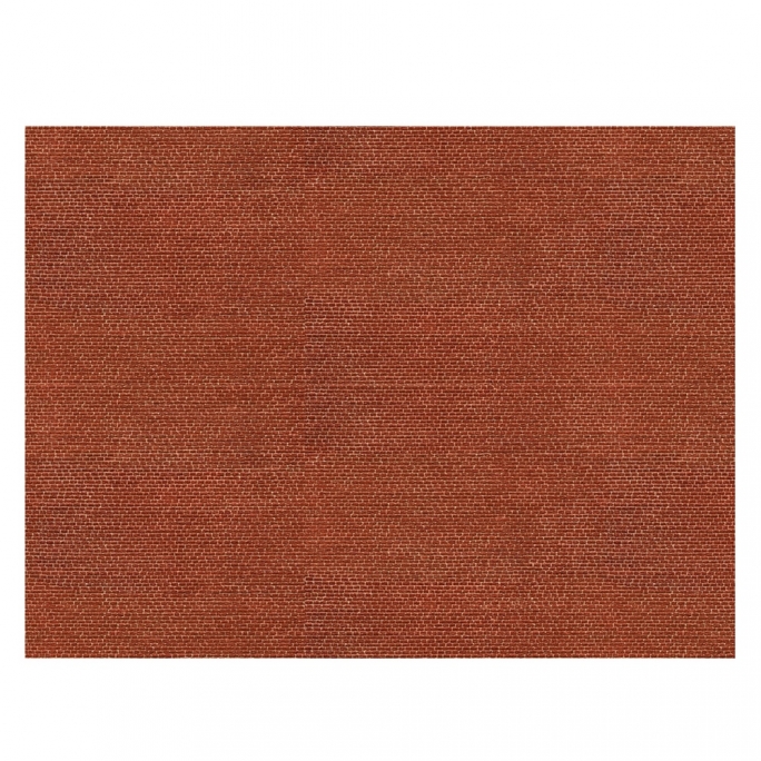 Plaque décor cartonnée 25 x 12,5 cm - N 1/160-NOCH 56910