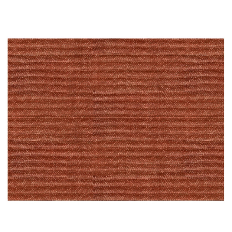 Plaque décor cartonnée 25 x 12,5 cm - N 1/160-NOCH 56910