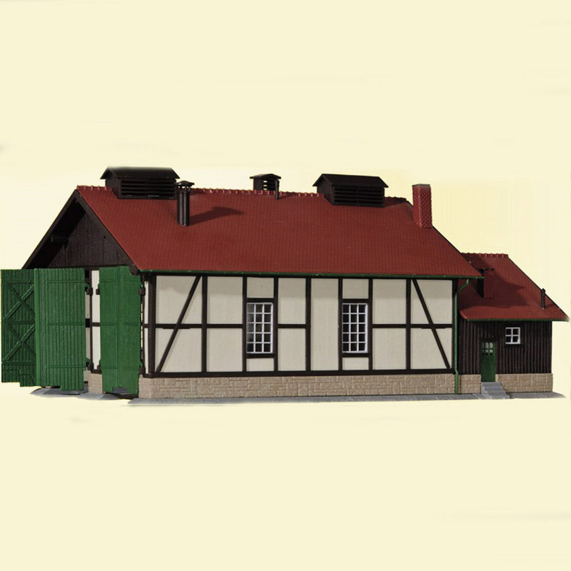 Remise locomotive HO KIBRI 39438 modelisme ferroviaire diorama neuf KIBRI