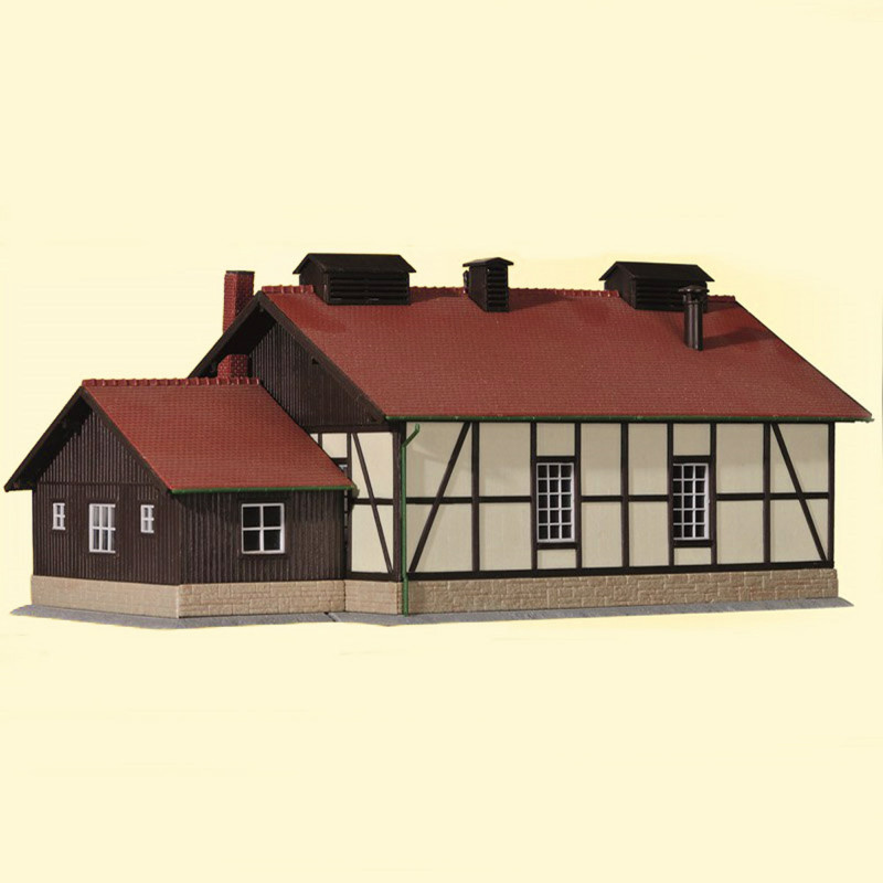 Remise locomotive HO KIBRI 39438 modelisme ferroviaire diorama neuf KIBRI
