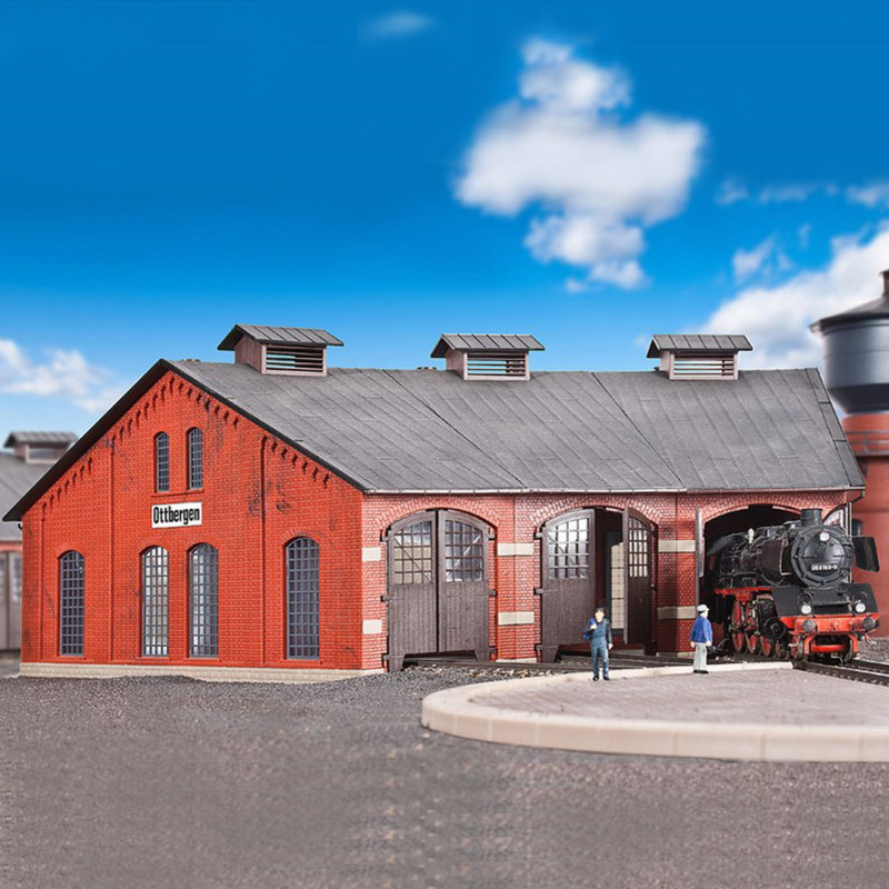 Rotonde locomotives HO KIBRI 39452 modelisme ferroviaire diorama neuf KIBRI