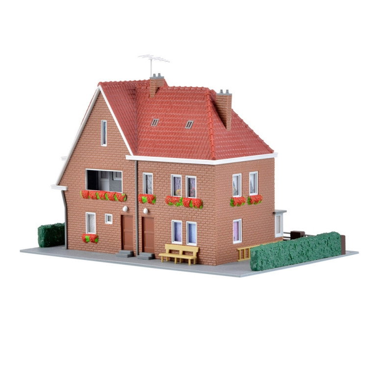 Maisons jumelés-HO 1/87-KIBRI 38325